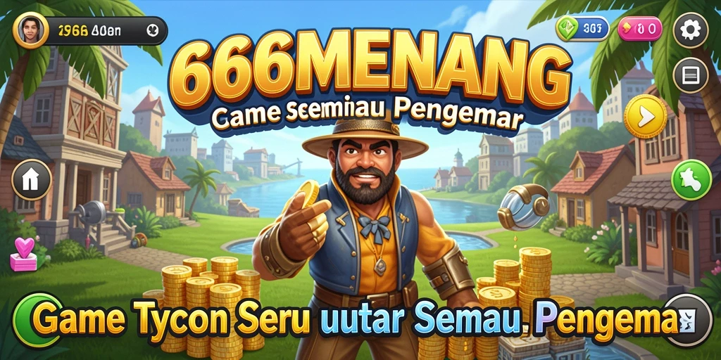 Tampilan gameplay 666MENANG yang menarik dan menantang.