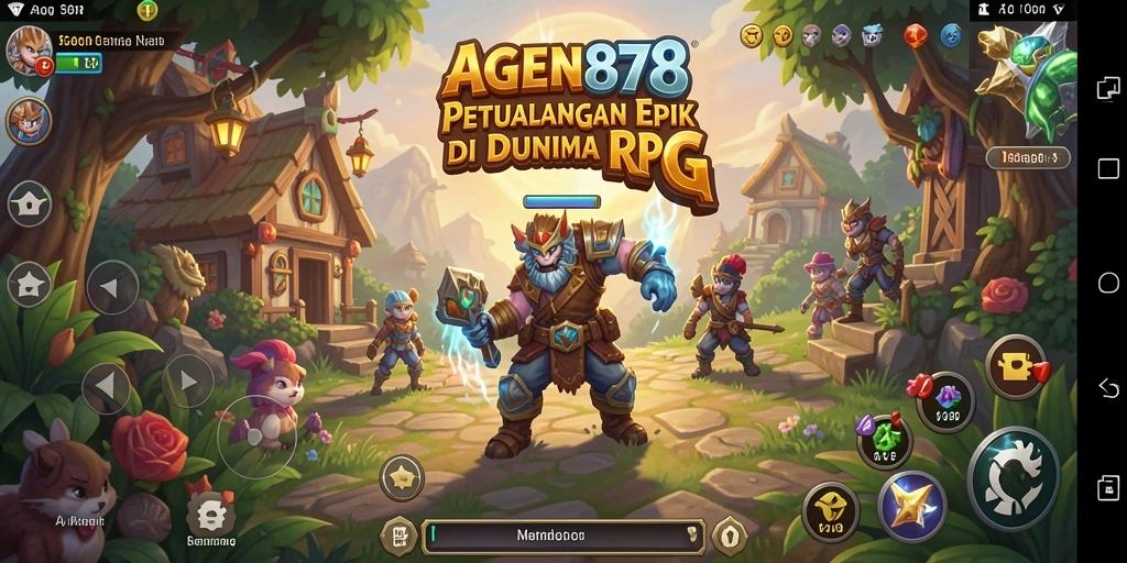 Tampilan gameplay AGEN878 yang memukau dan seru.