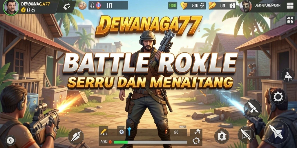Tampilan aksi mendebarkan dari pertarungan di dalam DEWANAGA77.