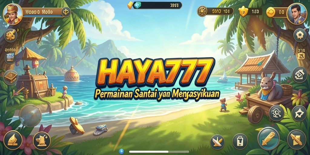 Tampilan gameplay <strong>HAYA777</strong> yang seru dan penuh warna.