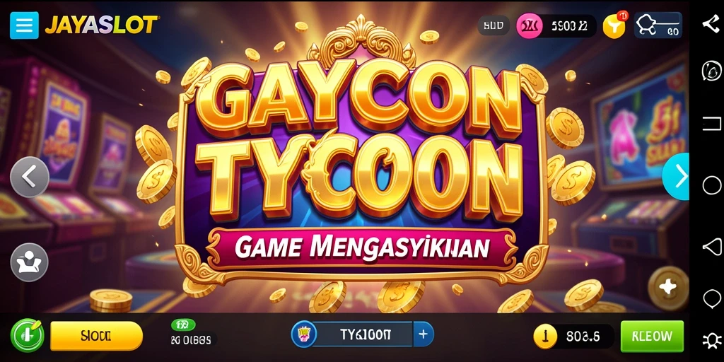 Screenshot gameplay JAYASLOT menampilkan suasana permainan slot yang mendebarkan.