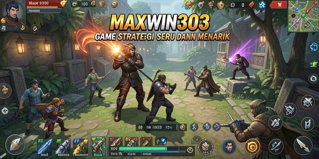 Tampilan gameplay menarik dalam MAXWIN303 yang menguji strategi pemain.