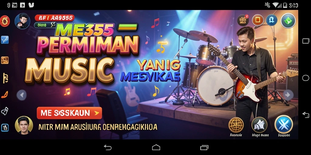 Tampilan gameplay ME355 yang menarik dan interaktif.