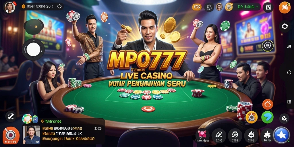Gameplay seru di MPO777 dengan dealer langsung dan berbagai pilihan permainan.