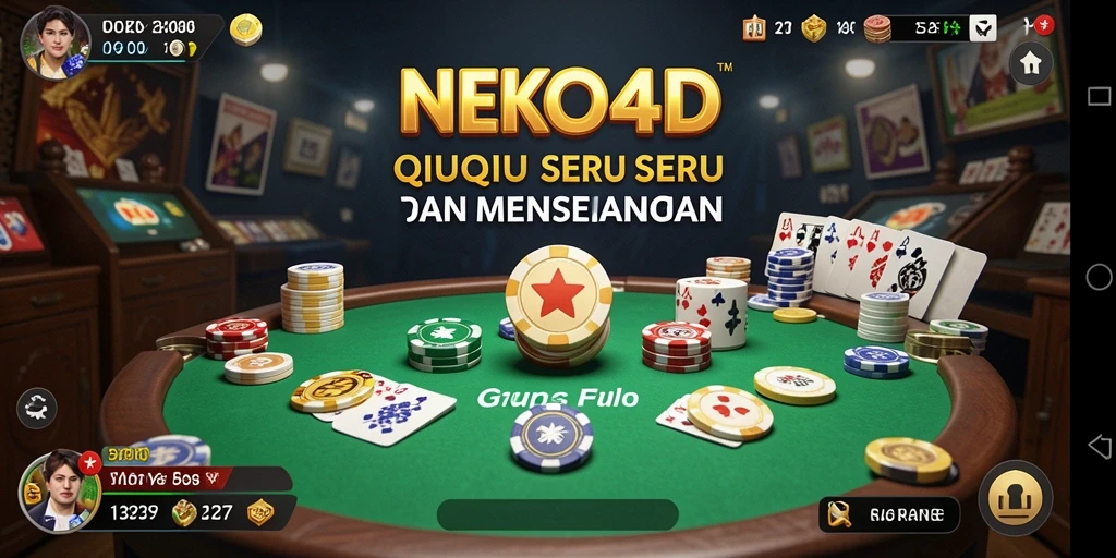 Screenshot gameplay QiuQiu di NEKO4D yang menarik.