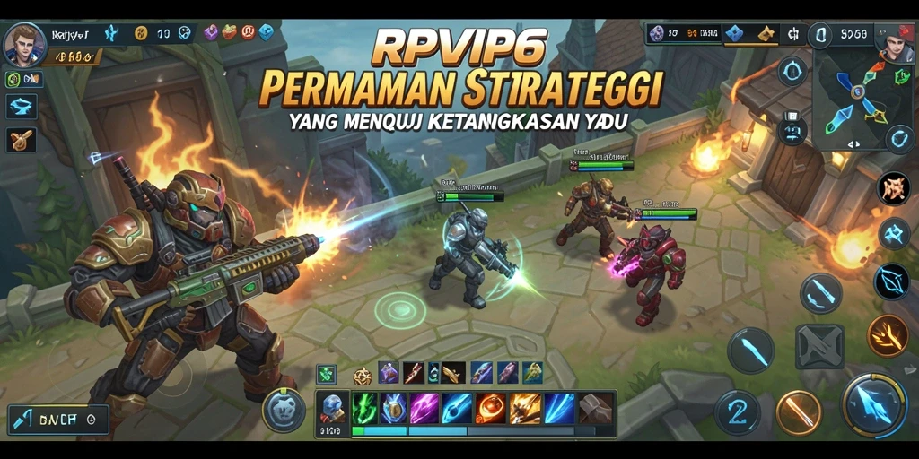 Gameplay RPVIP6 yang mendebarkan dan penuh strategi.