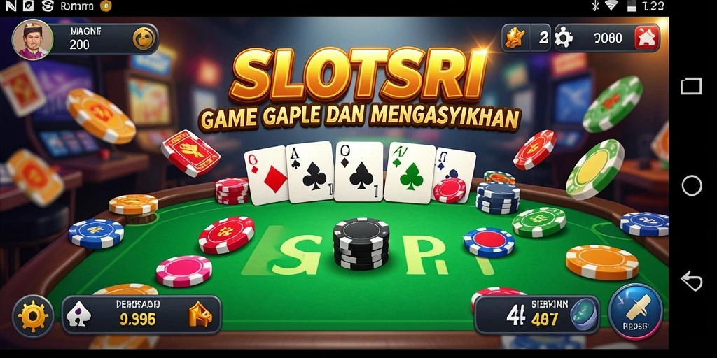 Tampilan gameplay SLOTSRI yang seru dan interaktif.