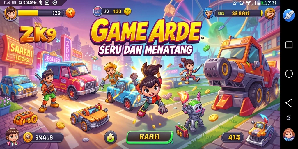 Gameplay ZK9 menampilkan tantangan seru dan karakter menarik.